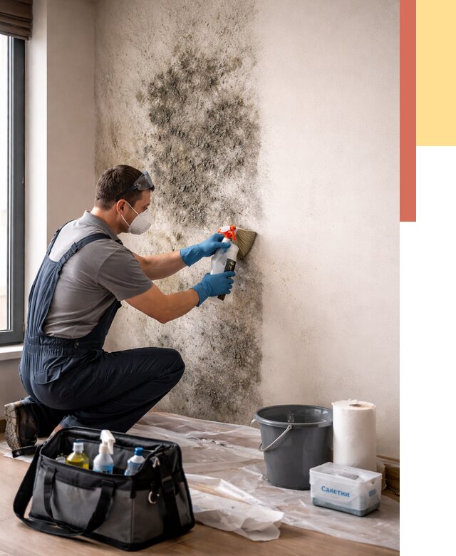 Удаление плесени со стен в Луге от 2217 руб. — быстро и недорого | ОТДЕЛОЧНИК-Лга