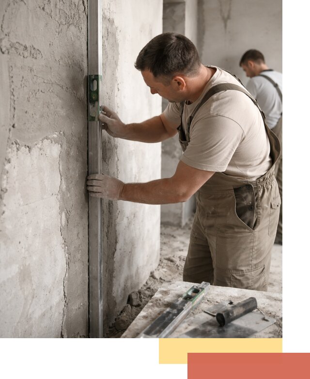 Установка штукатурных маяков в Луге с гарантией качества