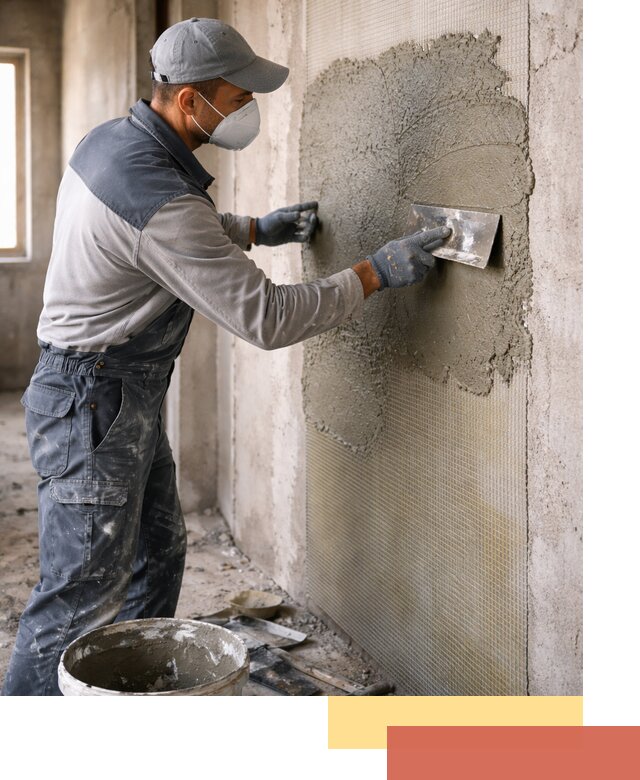 Штукатурка стен по сетке в Луге под ключ качественно и быстро