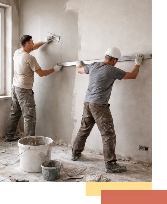 Штукатурка стен под покраску в Луге качественно и быстро