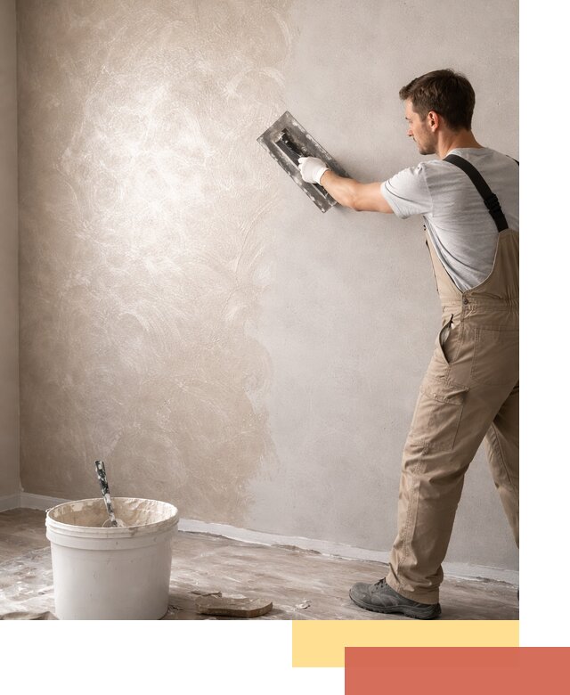 Декоративная штукатурка «Мокрый шелк» под ключ в Луге