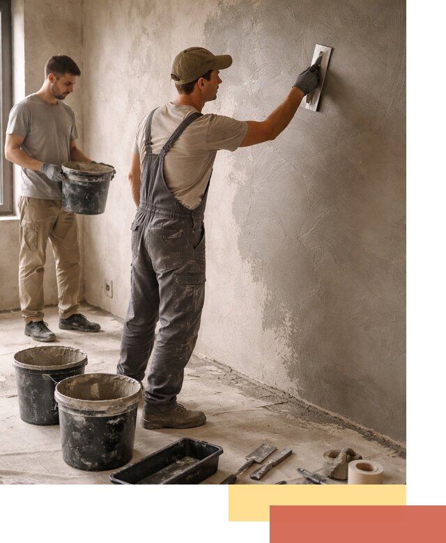 Нанесение микроцемента на стены в Луге качественно и быстро
