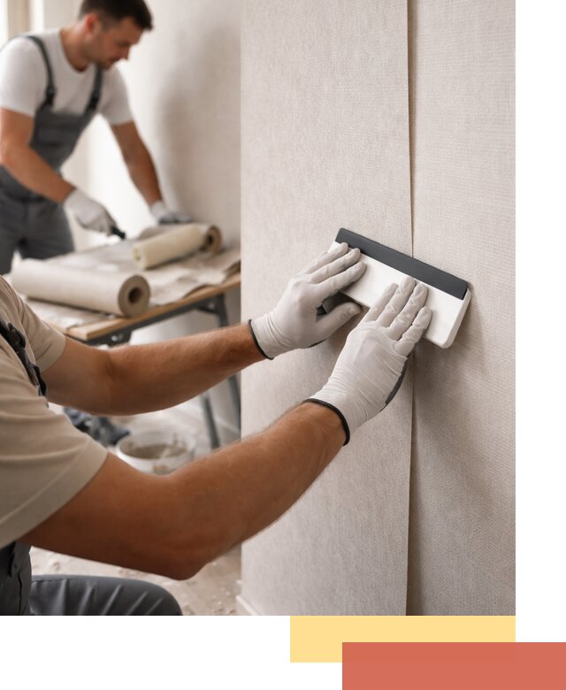 Поклейка обоев под покраску в Луге профессионально и быстро