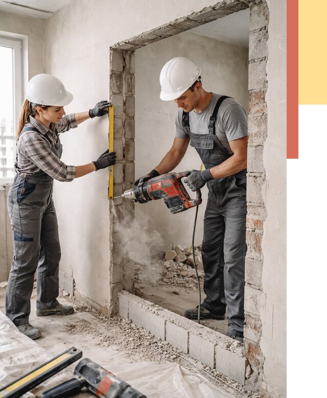 Создание проемов в стенах в Луге от 6702 руб. — алмазная резка и расширение | ОТДЕЛОЧНИК-Лга