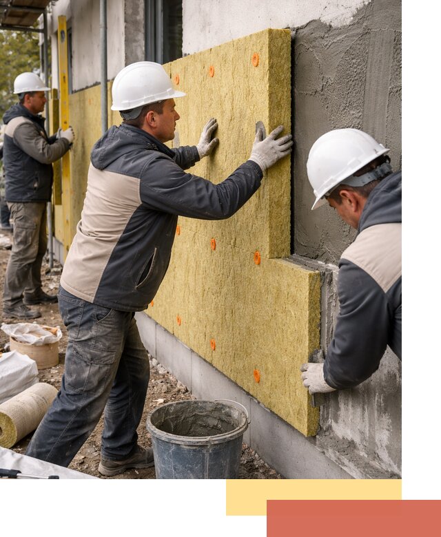 Утепление стен минватой в Луге — тепло и звукоизоляция