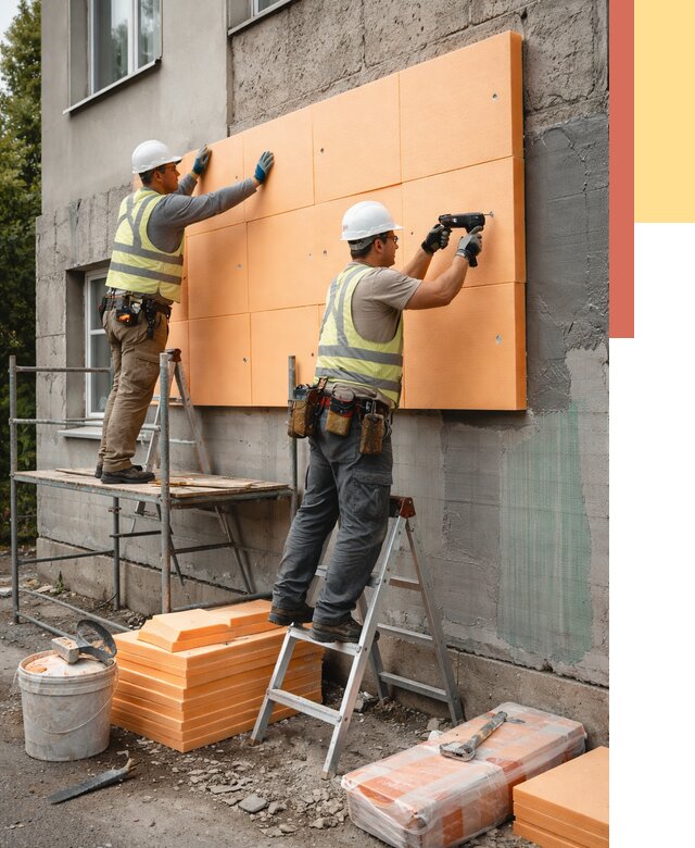 Утепление стен пеноплексом в Луге от 1907 руб./м2 — быстро и недорого | ОТДЕЛОЧНИК-Лга