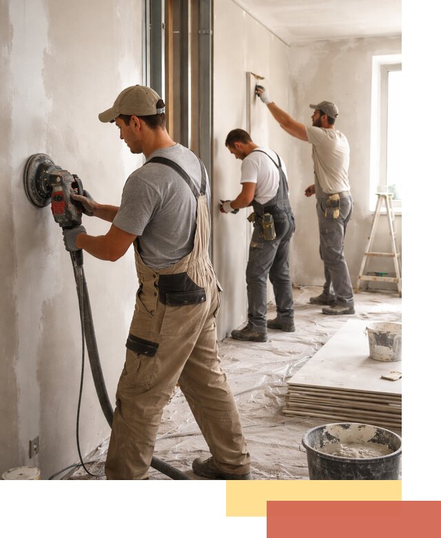 Профессиональная отделка стен в Луге качественно и в срок