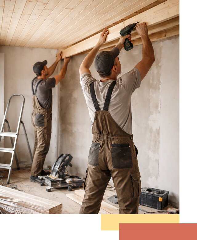 Монтаж потолка из вагонки в Луге профессионально и аккуратно