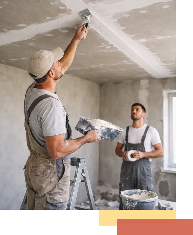 Обработка швов потолка ГКЛ в Луге: качественная заделка и шпатлевка