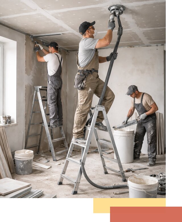 Ремонт потолка из гипсокартона в Луге: быстрый и качественный монтаж