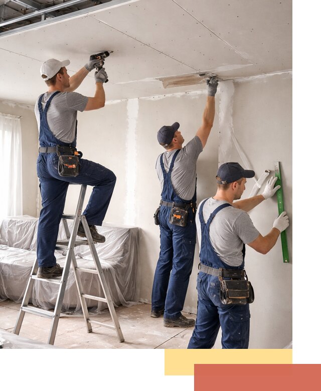 Профессиональная отделка потолка в Луге быстро и качественно